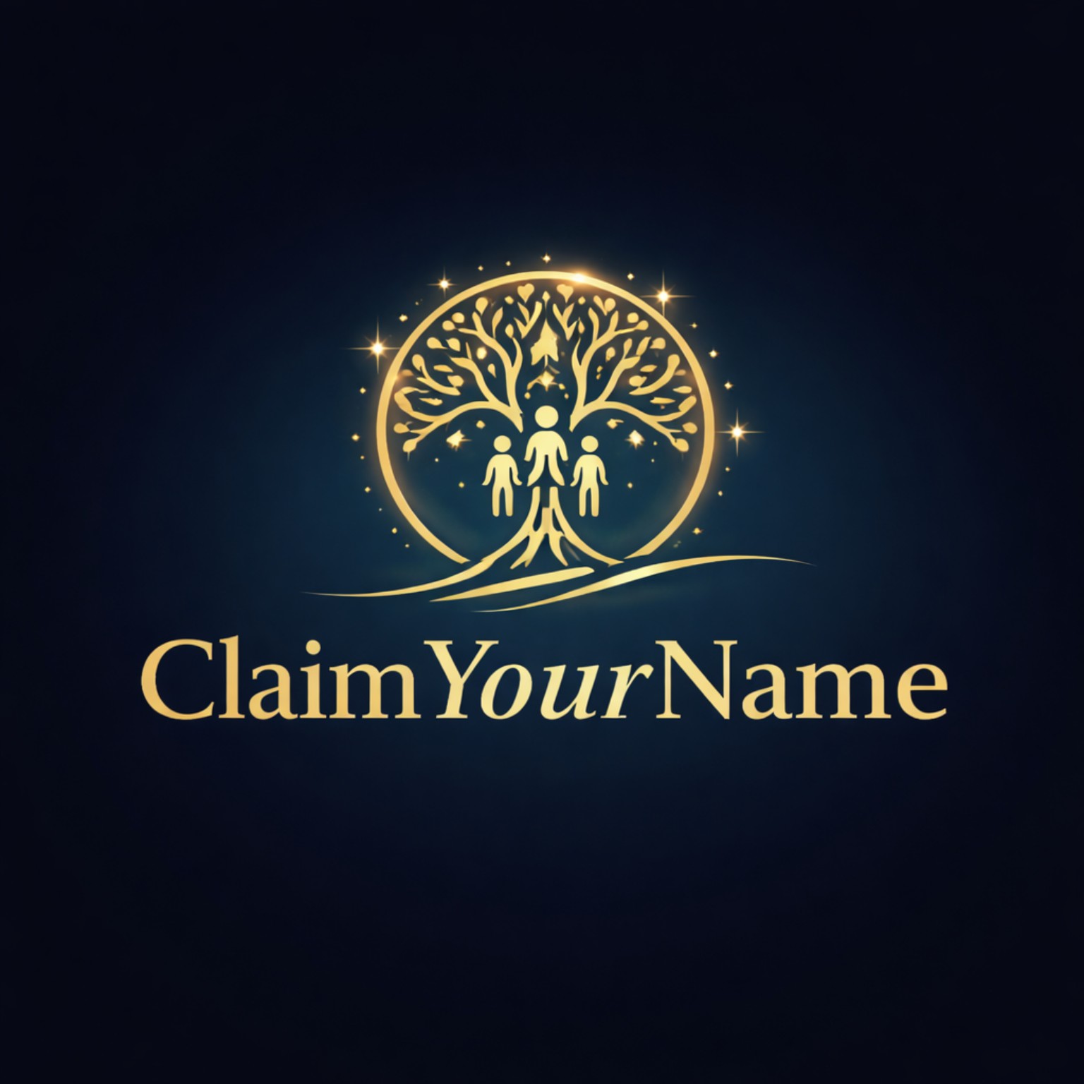 Claim Your Name Family Legacy Platform Logo
