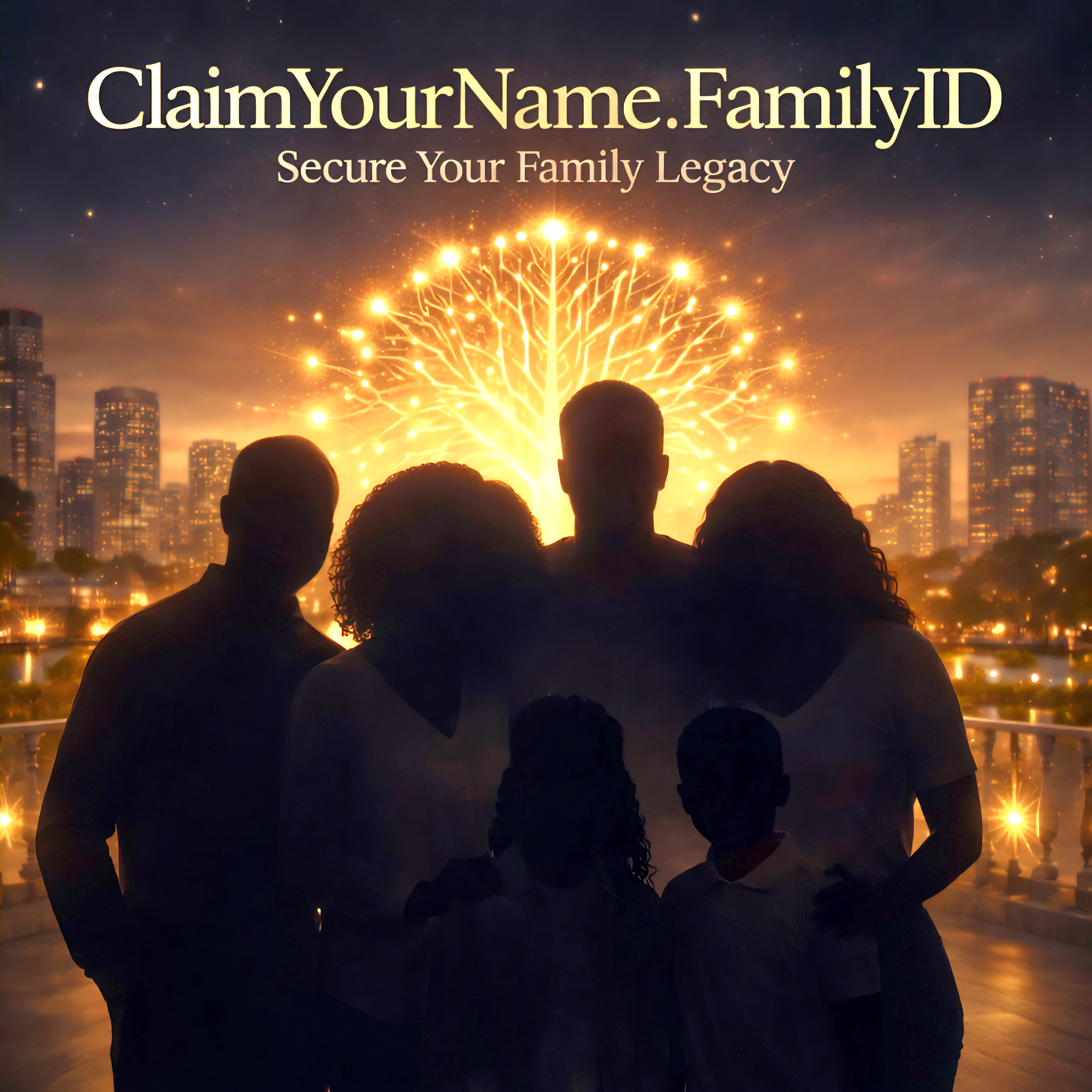 Family preserving their history and legacy through a digital family registry platform